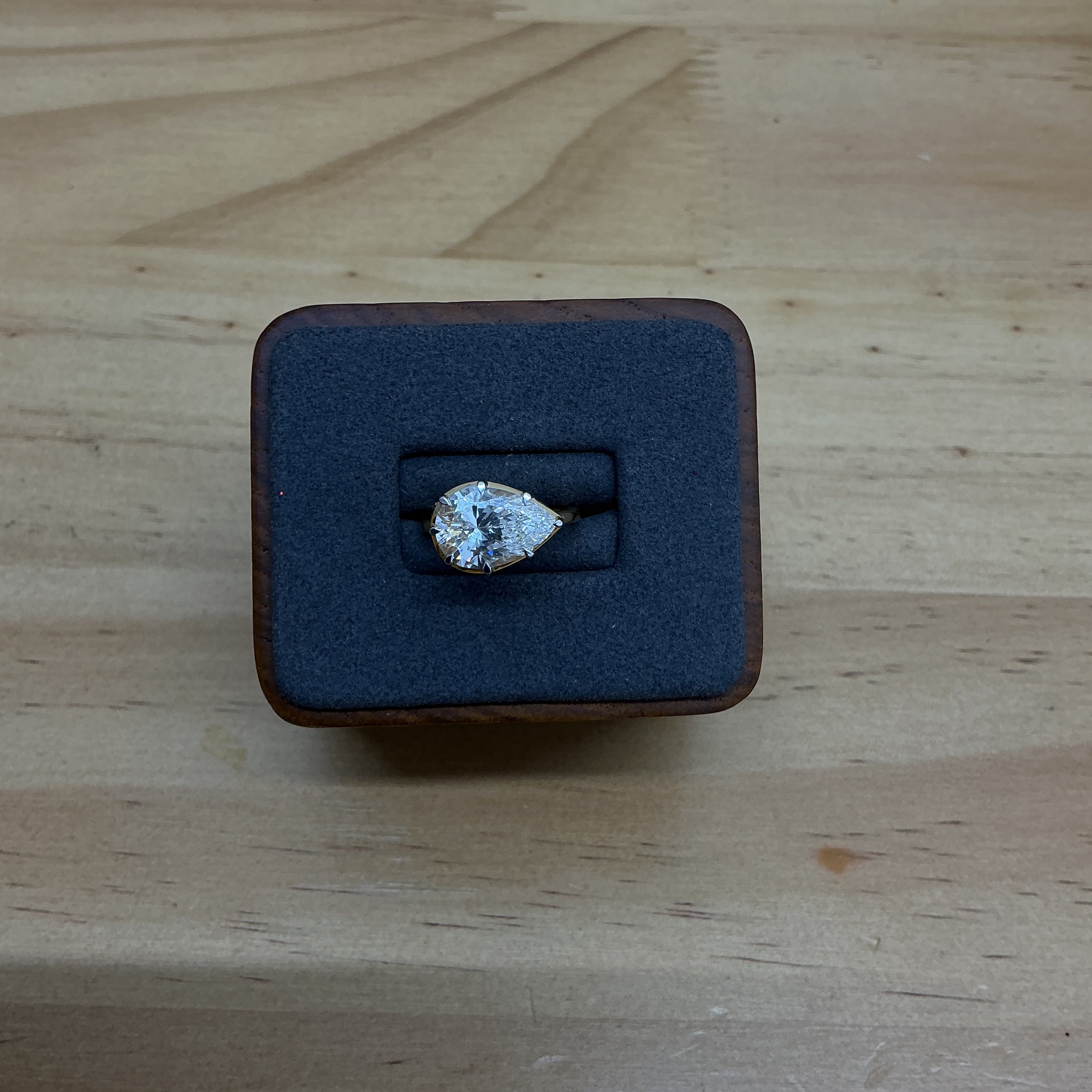 Wedding Ring 14k Yellow Gold Diamond 3.22