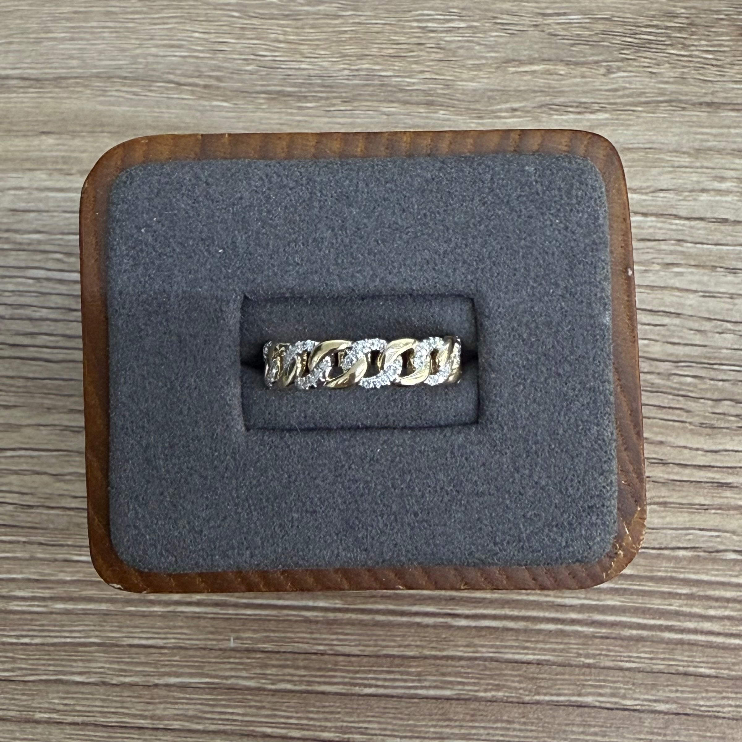 Rings Cuban link 14k