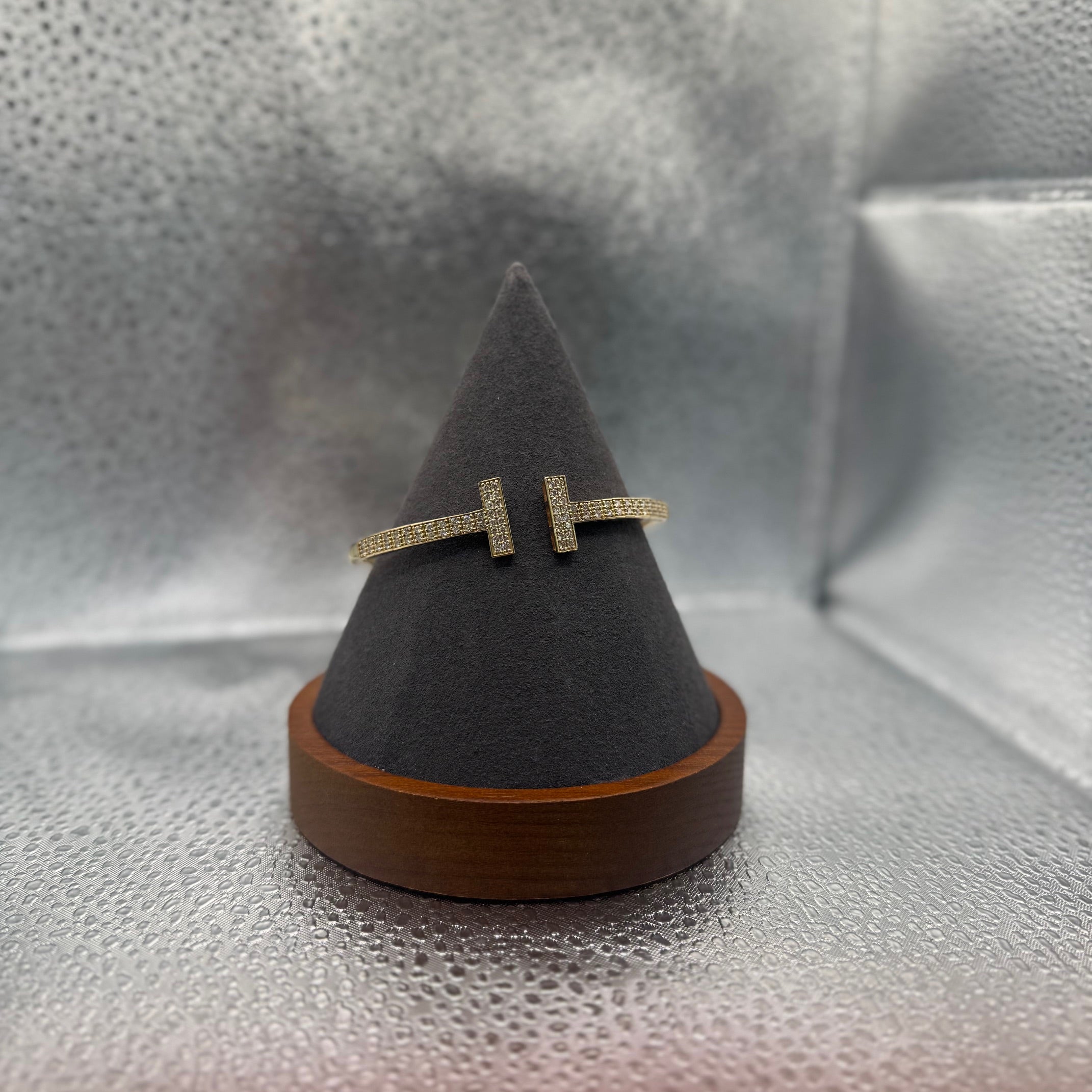 BRACELET 14K YELLOW GOLD AND DIAMONDS 0.95CT