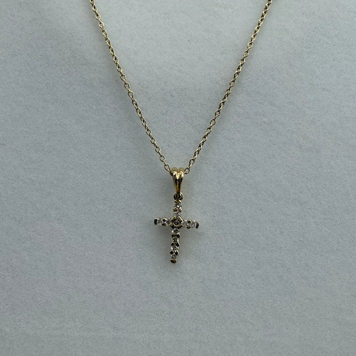 NECKLACE 2.55GR 14K D 0.16