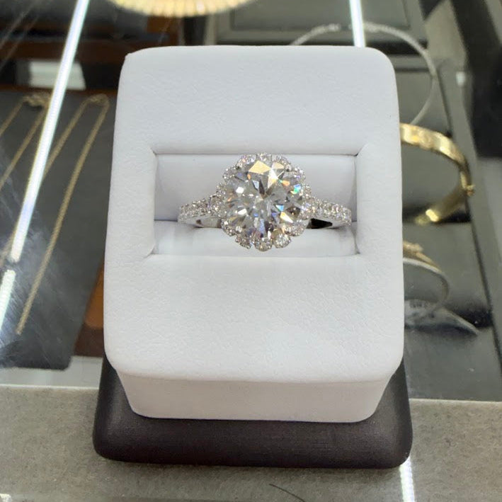 WEDDING RING D2.92 14K